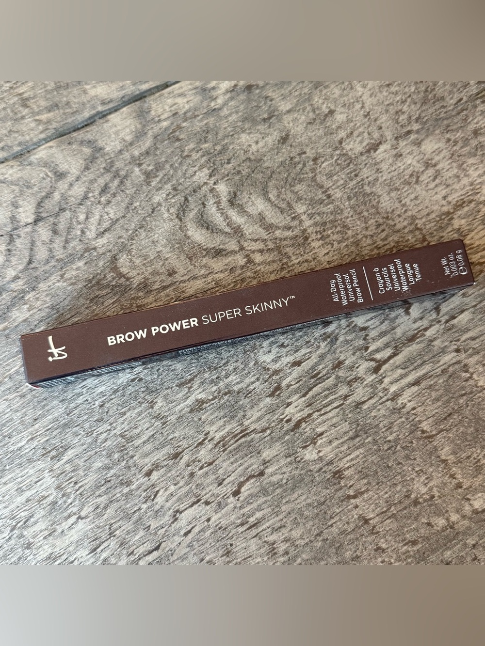 iT Cosmetics Brow Power Super Skinny Waterproof Brow Pencil Universal Dark Brown